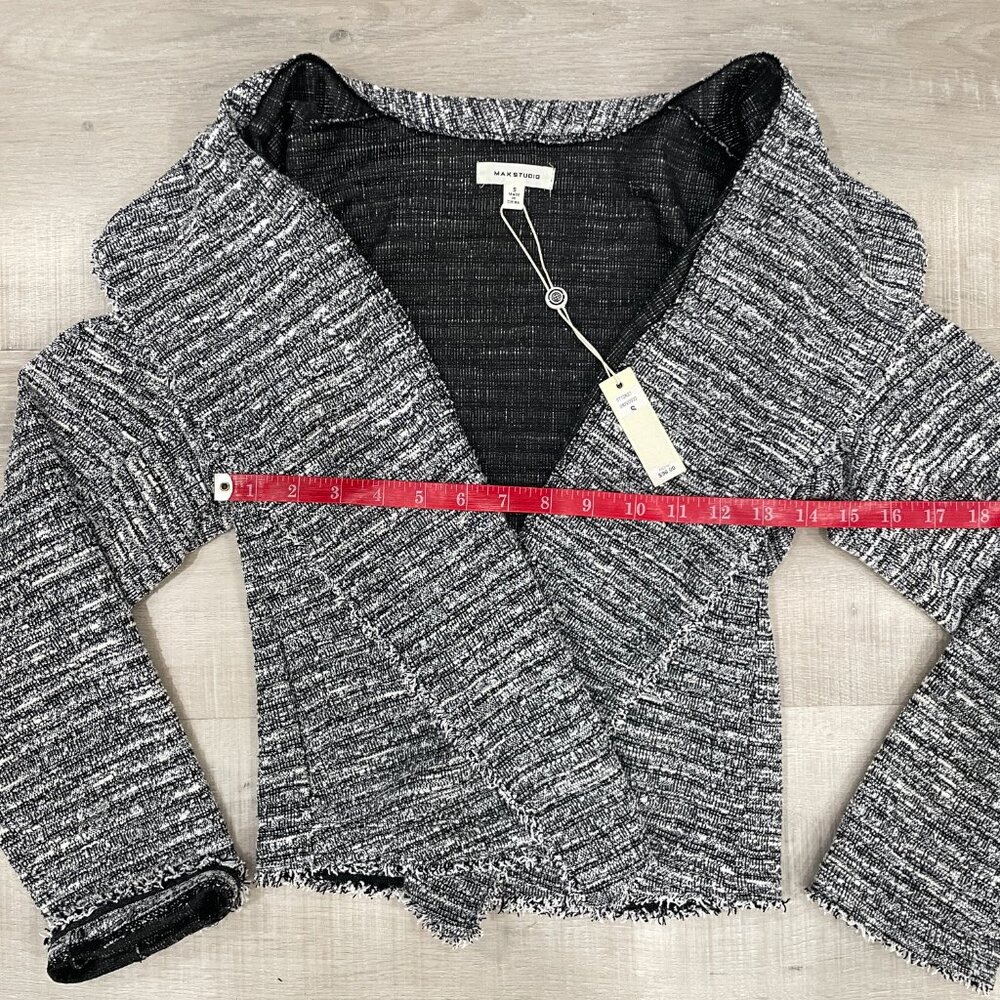 Tweed Pattern Cardigan - Picture 7 of 9